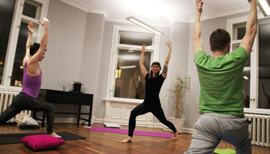 Queer Yoga. Foto: Betzy A. K. Thangstad. Queer Yoga. Foto: Betzy A. K. Thangstad.