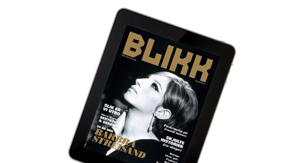 Blikk på iPad