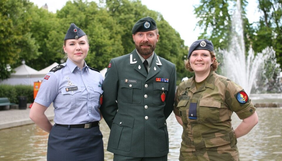 Forsvaret inntar Pride Park