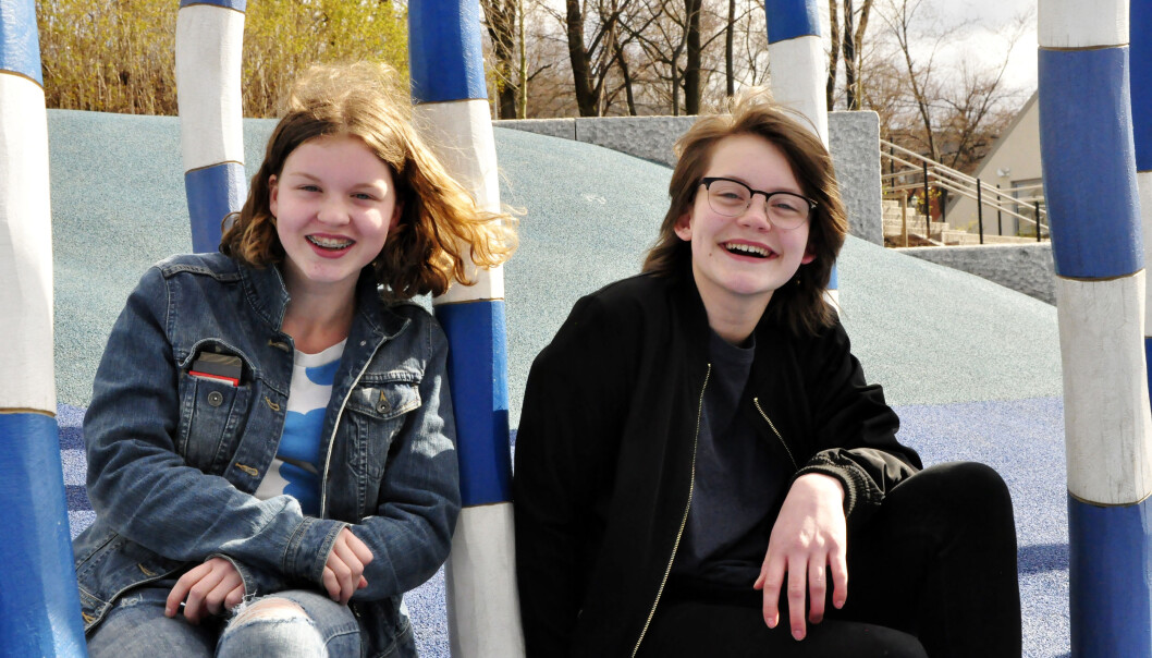 Betty og Ellen. Foto: Reidar Engesbak. Betty og Ellen. Foto: Reidar Engesbak.