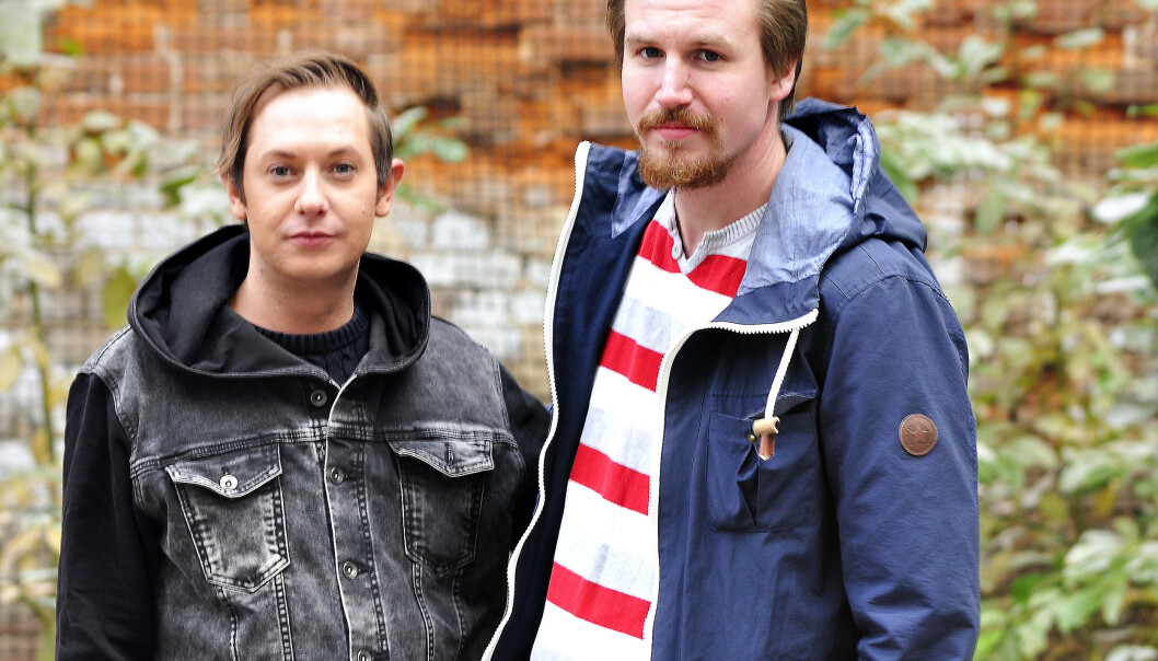 Kristian Domenic Blix og Roy Andre Larsen. Foto: Reidar Engesbak. Kristian Domenic Blix og Roy Andre Larsen. Foto: Reidar Engesbak.