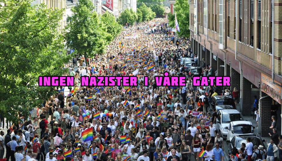 Massemønstring mot nynazister