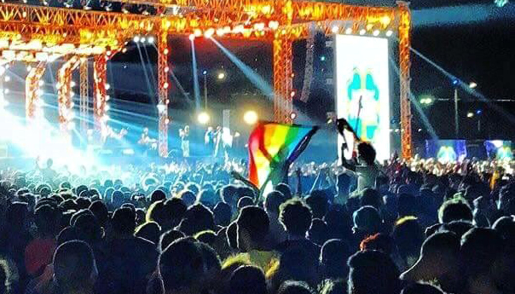 Mashrou’ Leila på Music Park Festival 22. september 2017. Mashrou’ Leila på Music Park Festival 22. september 2017.