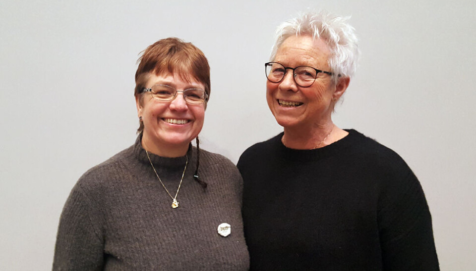 Jorun og Åse Hagelund. Foto: Linda Rønold.