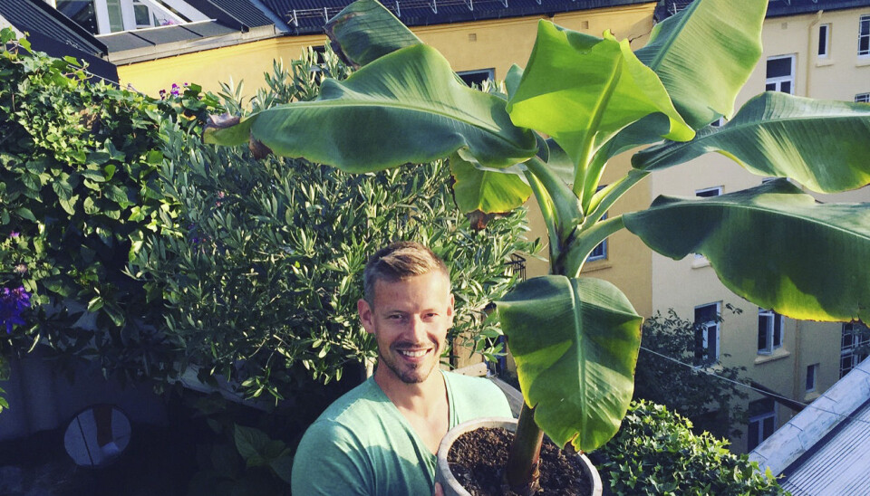 Anders Røyneberg er Arctic gardener. Foto: Privat. Anders Røyneberg er Arctic gardener. Foto: Privat.