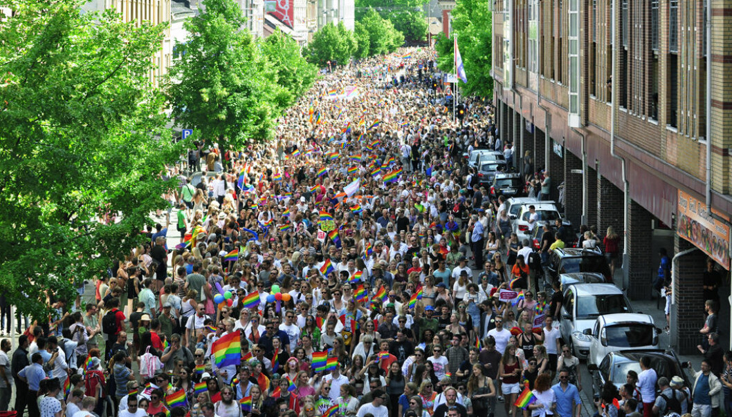 Oslo Pride-paraden 2017. Foto: Reidar Engesbak.