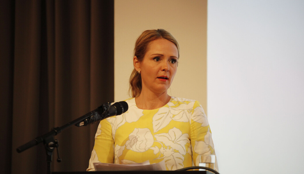 Linda Hofstad Helleland. Foto: Arne Andreas. Linda Hofstad Helleland. Foto: Arne Andreas.