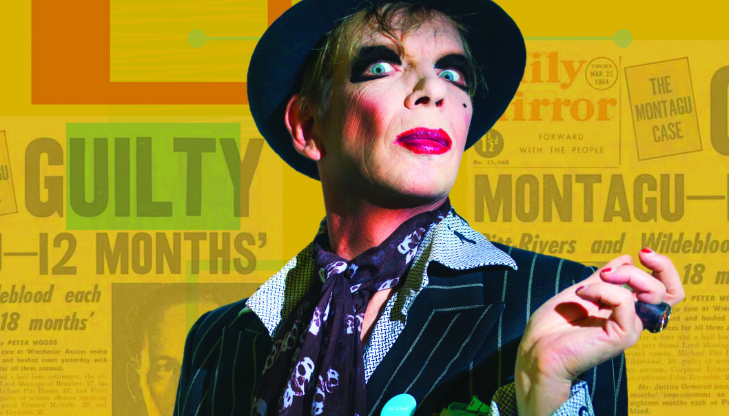 David Hoyle i forestillingen «Diamond». David Hoyle i forestillingen «Diamond».