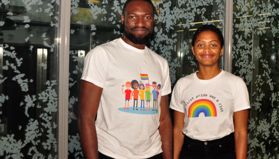 Stephen Adom og Lara Okafor. Foto: Reidar Engesbak.