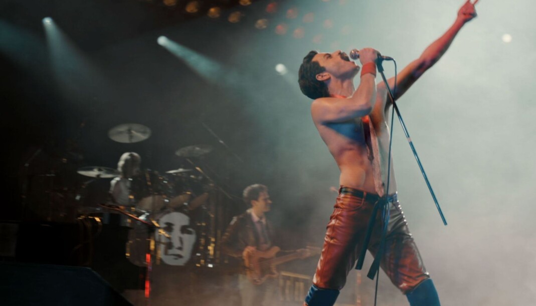 Rami Malek som Freddie Mercury i «Bohemian Rhapsody». Rami Malek som Freddie Mercury i «Bohemian Rhapsody».