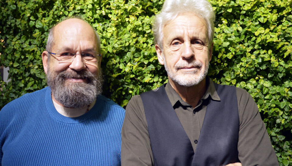 Anders Rogg og Terje Nordby. Foto: Jenny Johannes Kaikumo Jacobsen.