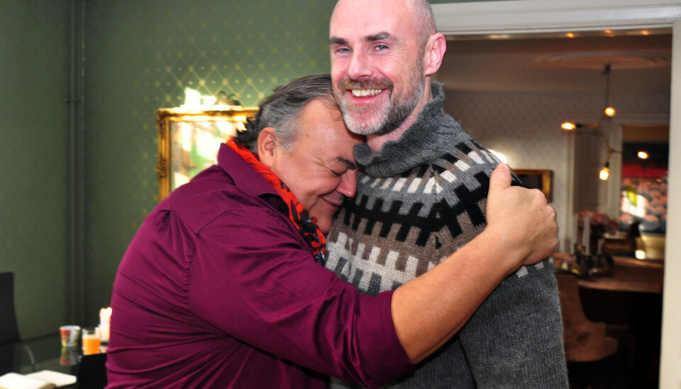 Nils Norman Iversen og Per Anders Rangul. Foto: Reidar Engesbak.