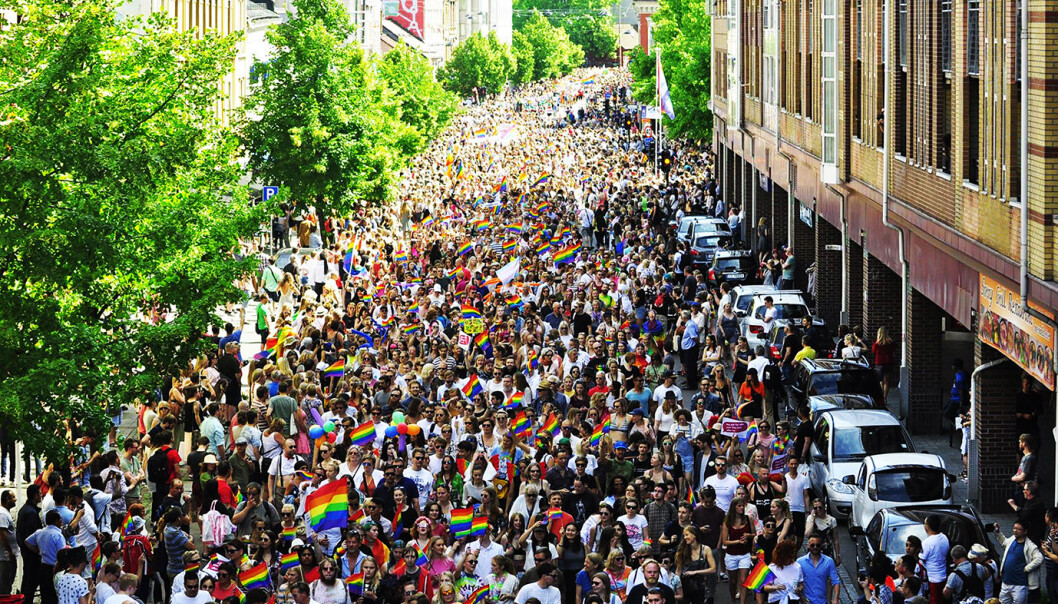 Oslo Pride-parade 2017. Foto: Reidar Engesbak. Oslo Pride-parade 2017. Foto: Reidar Engesbak.