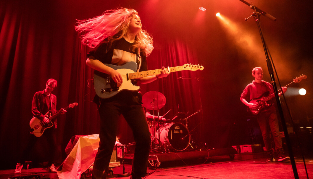 girl in red på Rockefeller mars 2019. Foto: Johannes Andersen. girl in red på Rockefeller mars 2019. Foto: Johannes Andersen.