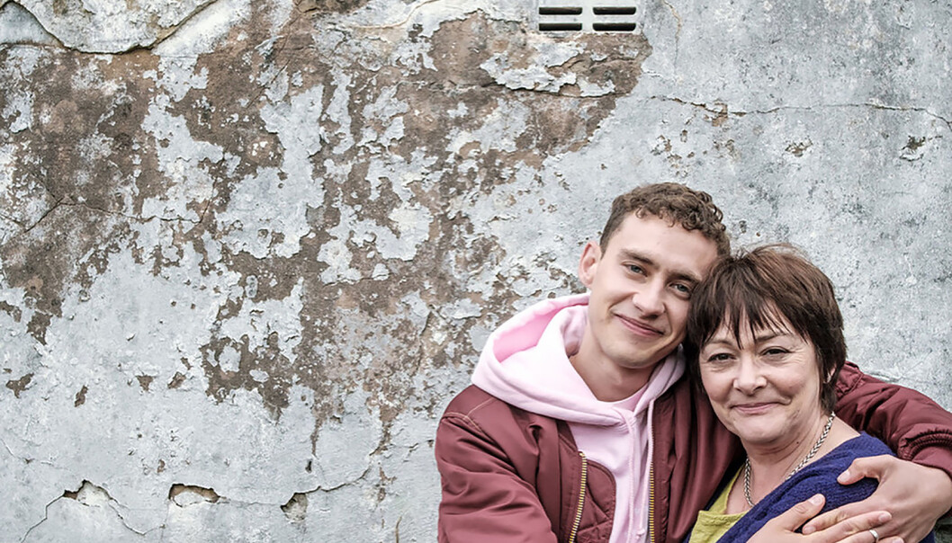 Olly og mor. Foto: BBC. Olly og mor. Foto: BBC.