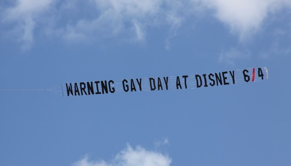 Advarte mot Disney-homoer