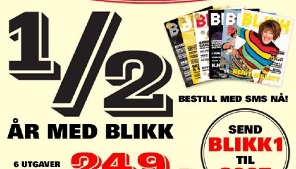 TILBUD: 1/2 år for kun 249,-