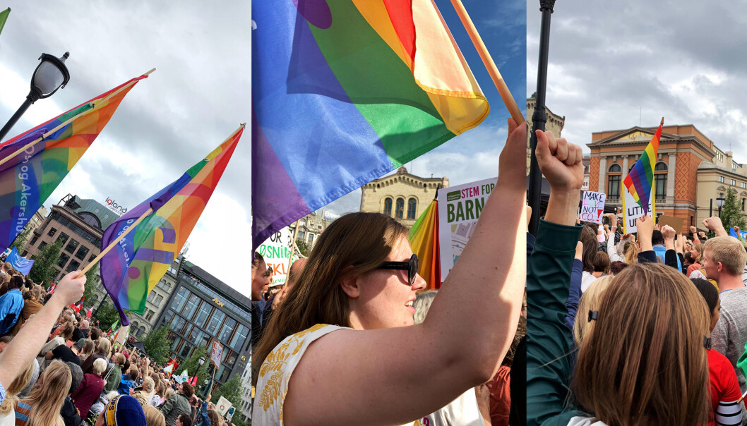 Klimabrølet 30. august 2019 Oslo. Foto: Ingvild Endestad. Klimabrølet 30. august 2019 Oslo. Foto: Ingvild Endestad.