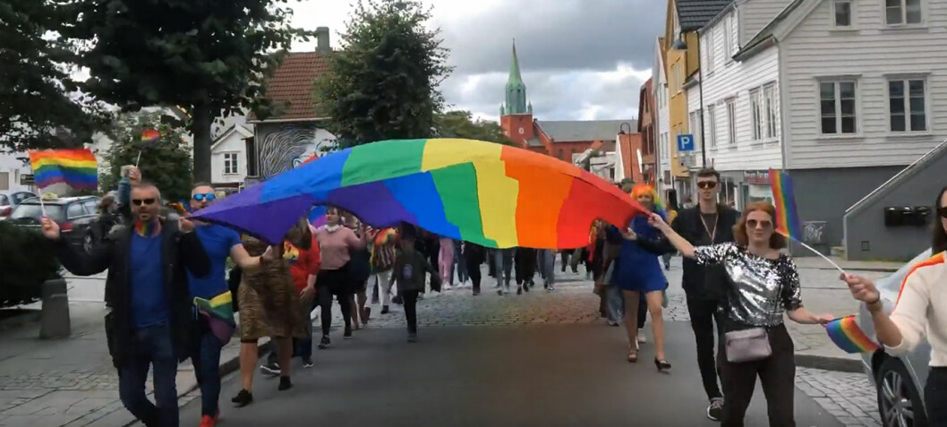 Kjente fjes i Stavanger på skeivås parade