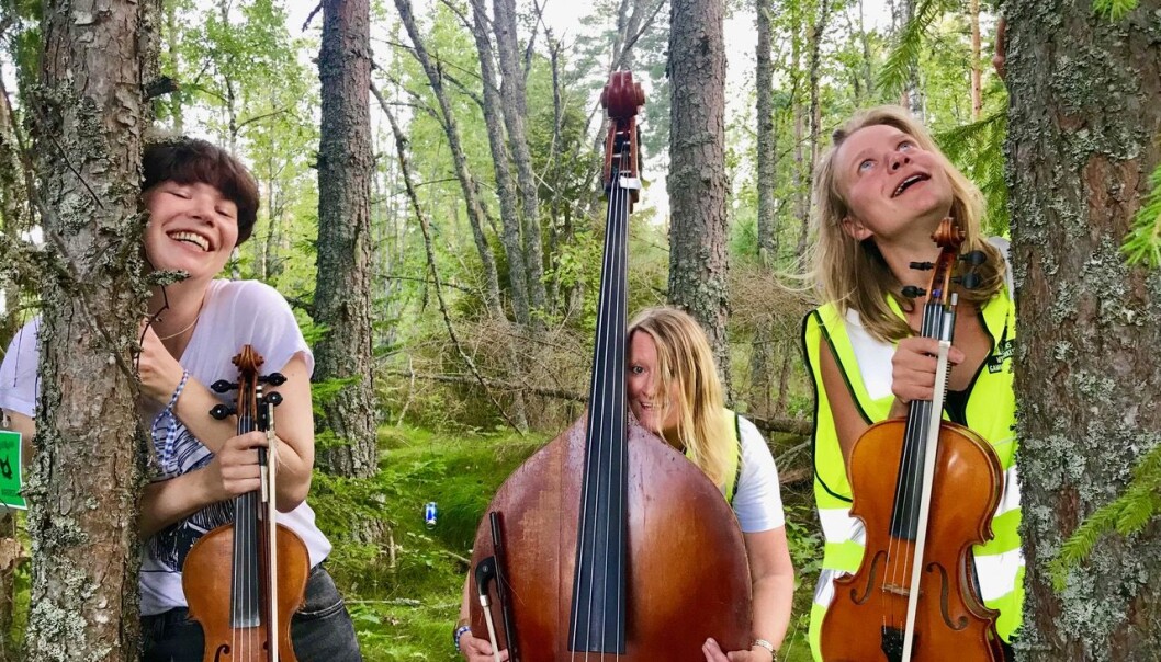 Sjarkheim Spelekvinnskvartett. Foto: Mattias Cyvin Storaas Sjarkheim Spelekvinnskvartett. Foto: Mattias Cyvin Storaas