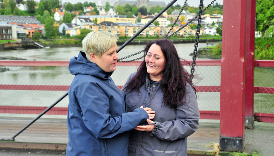 Aina svarte ja når Linn Iren fridde. Foto: Reidar Engesbak. Aina svarte ja når Linn Iren fridde. Foto: Reidar Engesbak.