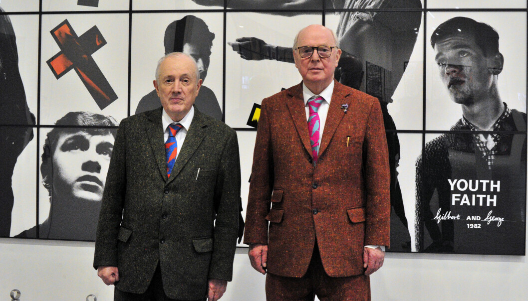 Gilbert Prousch (76) og George Passmore (77). Gilbert Prousch (76) og George Passmore (77).