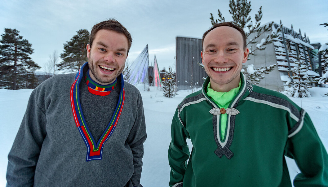 Mikkel Eskil Mikkelsen og Runar Myrnes Balto. Mikkel Eskil Mikkelsen og Runar Myrnes Balto.