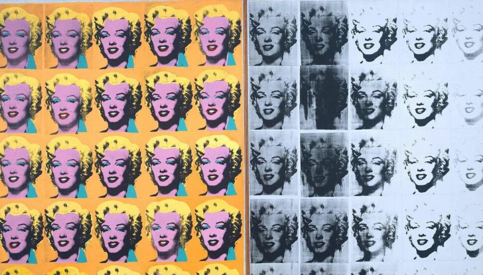 «Marilyn Diptych»-serien begynte Warhol på en uke etter Marilyn Monroes selvmord i august 1962.