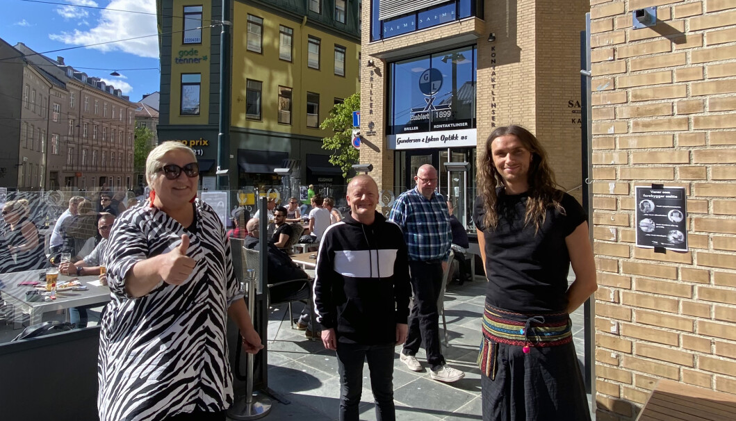 f.v. Lene Wikander, Jan Minttu Bakken og Knut Eirik Kokkin. f.v. Lene Wikander, Jan Minttu Bakken og Knut Eirik Kokkin.