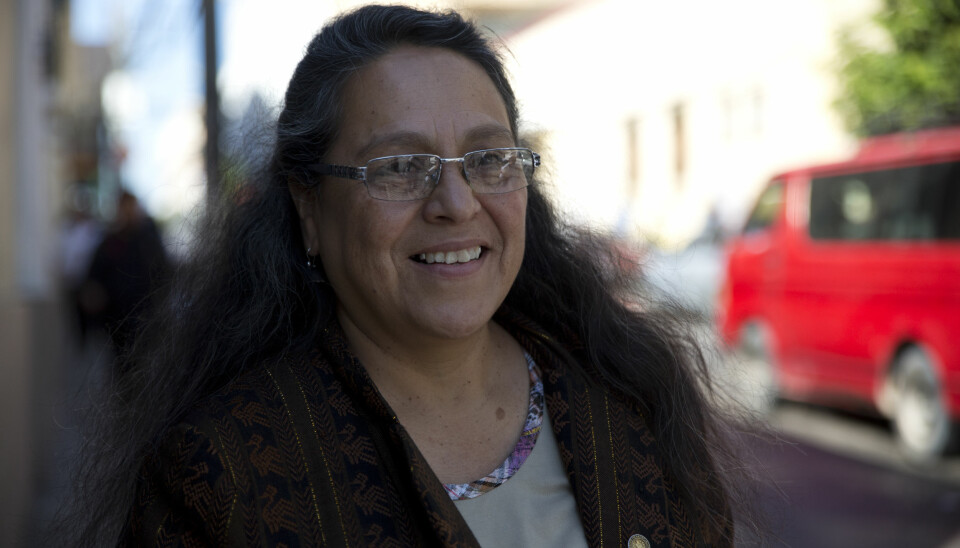 Sandra Morán måtte flykte fra Guatemala i 1981. Etter fjorten år i eksil kunne hun dra hjem i 1995. I dag sitter hun i kongressen sammen med tidligere politiske motstandere som tok livet av mange av hennes venner og familie.