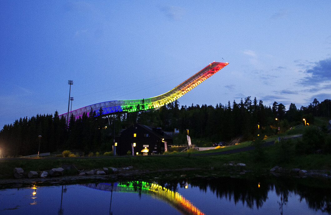 Holmenkollen nasjonalanlegg. Holmenkollen nasjonalanlegg.