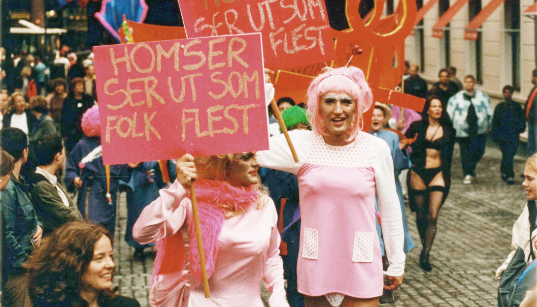 1999: Vidar Graven (t.h.) og Ståle Vandvik fikk paradeprisen for innslaget sitt. 1999: Vidar Graven (t.h.) og Ståle Vandvik fikk paradeprisen for innslaget sitt.