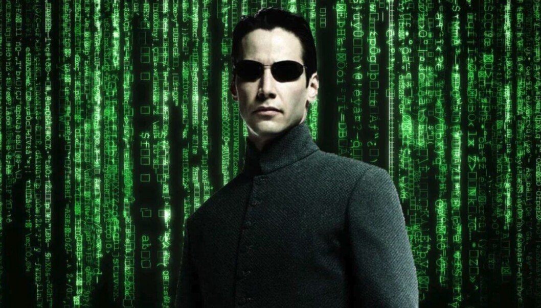 Keanu Reeves i rollen som Thomas Anderson/Neo. Keanu Reeves i rollen som Thomas Anderson/Neo.