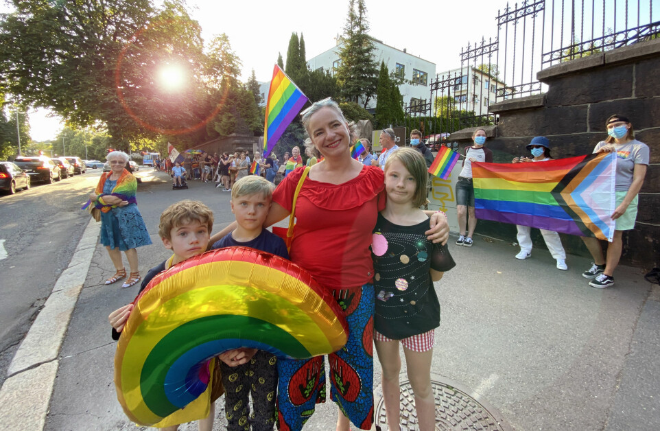 – De konservative hevder homofili skader det polske samfunnet og polske verdier, sier Aleksandra Weder Sawicka.