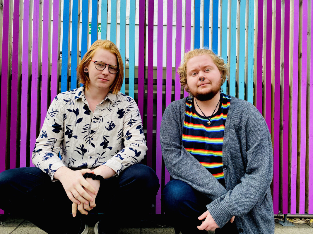 Odd Thomassen og Robin Leander Wullum. Odd Thomassen og Robin Leander Wullum.