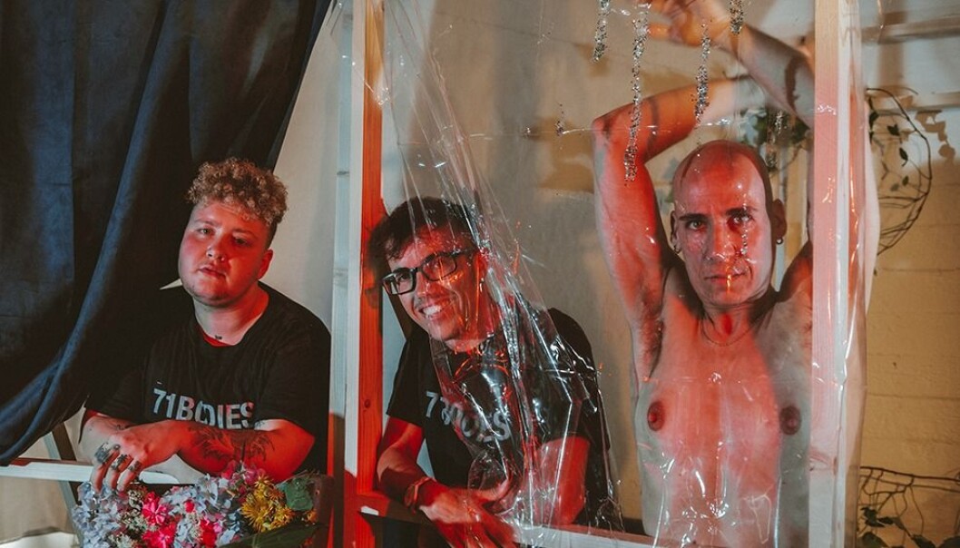 Isak, Bart og Daniel. Isak, Bart og Daniel.