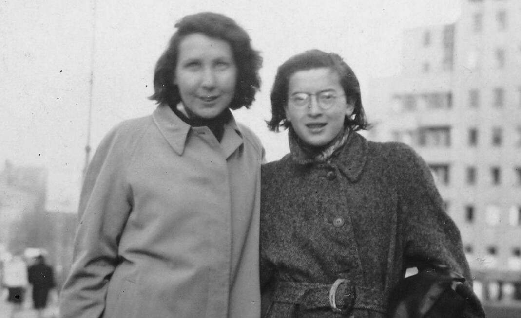 Gunvor Hofmo og Ruth Maier. Gunvor Hofmo og Ruth Maier.