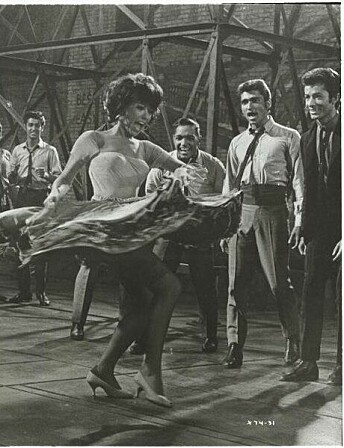 Rita Moreno som Anita i en scene fra «West Side Story», 1961.