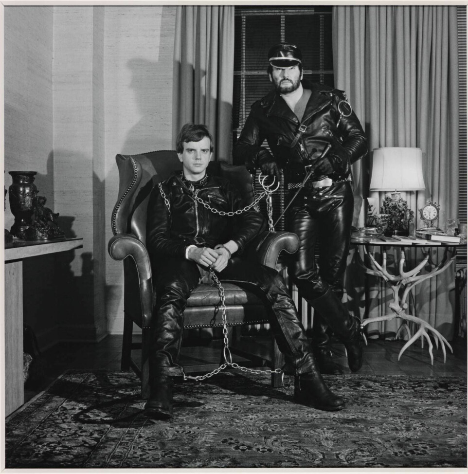 Robert Mapplethorpe «Brian Ridley and Lyle Heeter», 1979.