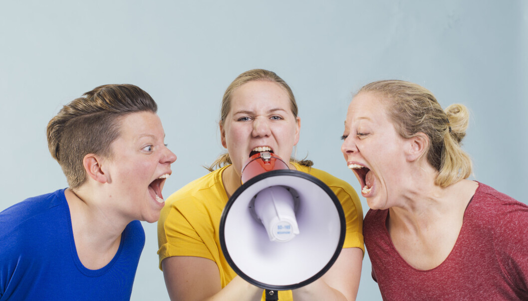 Julie Falkevik Tungevåg, Ellen Brekken og Elisabeth Mørland Nesset. Julie Falkevik Tungevåg, Ellen Brekken og Elisabeth Mørland Nesset.