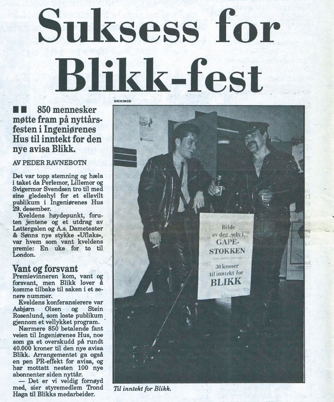 <span class=" italic" data-lab-italic_desktop="italic">Fra Blikk nr. 1, 1991.</span> <span class=" italic" data-lab-italic_desktop="italic">Fra Blikk nr. 1, 1991.</span>