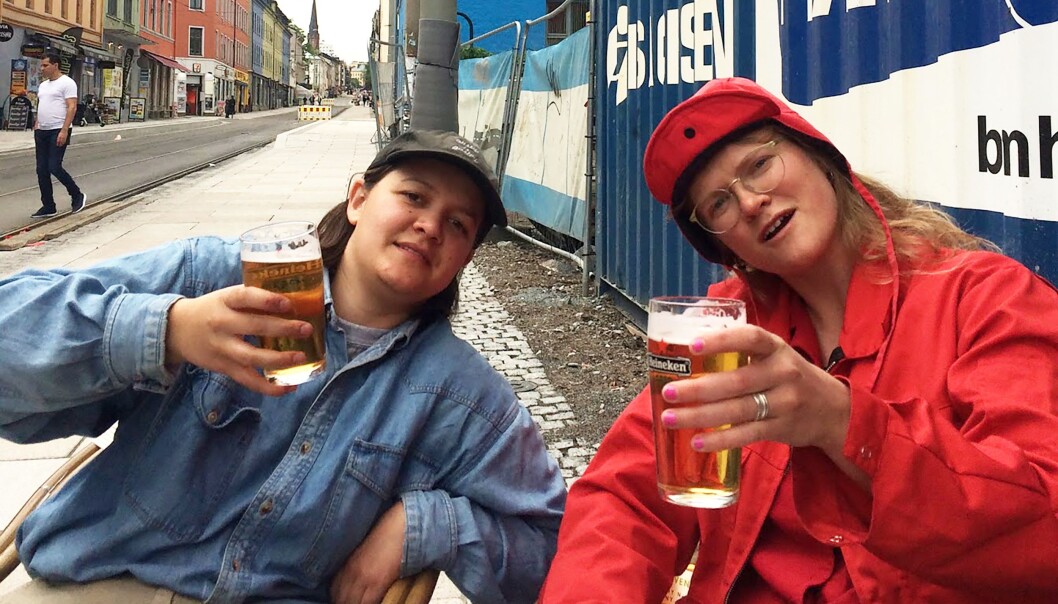 Maria Refsland og Synneva Gjelland. Maria Refsland og Synneva Gjelland.