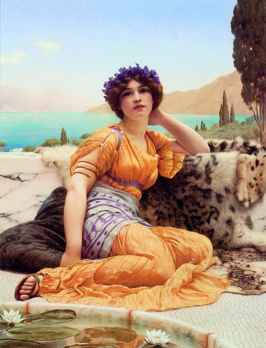 Dikteren Sapfo skrev om sin erotiske tiltrekning til kvinner med blomsterkrans av fioler., som var moderne den gang. På 1920-tallet, 2500 år senere, ble fiolen et hemmelig symbol brukt av kvinner som elsket kvinner.