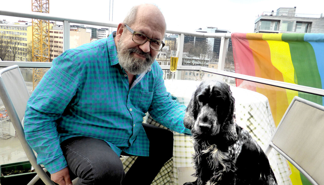 Anders Rogg og Kamelia. Anders Rogg og Kamelia.