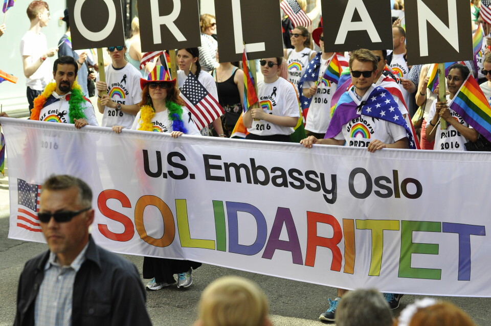 I 2016 var Prideparaden i Oslo sterkt preget av terrorangrepet som hadde funnet sted bare én uke før.