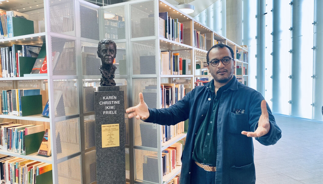 Omar Samy Gamal (SV), byråd for kultur, idrett og frivillighet, var tydelig fornøyd med bystens endelige plassering. Omar Samy Gamal (SV), byråd for kultur, idrett og frivillighet, var tydelig fornøyd med bystens endelige plassering.