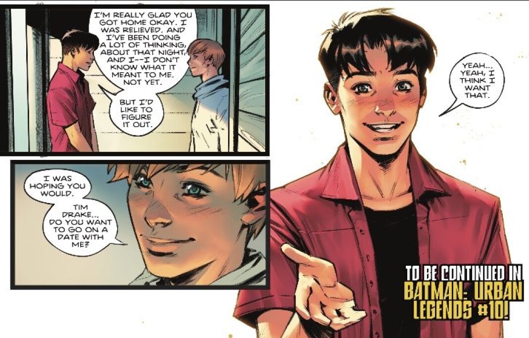 Fra «Batman: Urban Legends #6». Fra «Batman: Urban Legends #6».