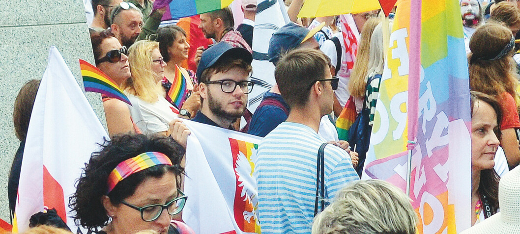 Tre av hundre er ikke lenger homofrie soner i Polen