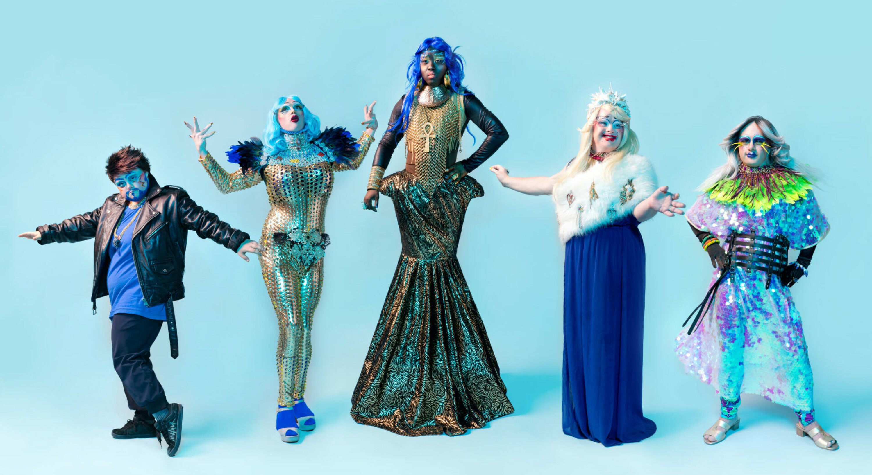 «Drag Syndrome», verdens eneste profesjonelle drag-artister med downs syndrom, tar turen til Politisk Korrekt Teaterfestival i år.