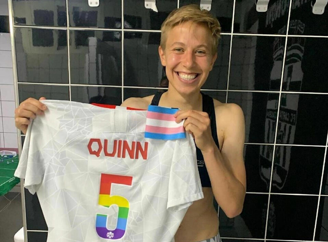 Den kanadiske fotballspilleren Quinn, som i juli ble den første åpne transutøveren til å delta i OL, kaller de nye reglene «banebrytende».
